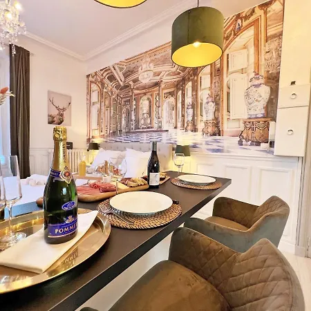 La Marquise - Cosy Flat - Jacuzzi - Senlis Appartement Senlis  Buitenkant foto